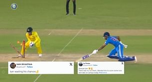 "Wasting his chances" - Fans react as Shreyas Iyer departs for 3 off 8 in IND vs AUS 1st ODI