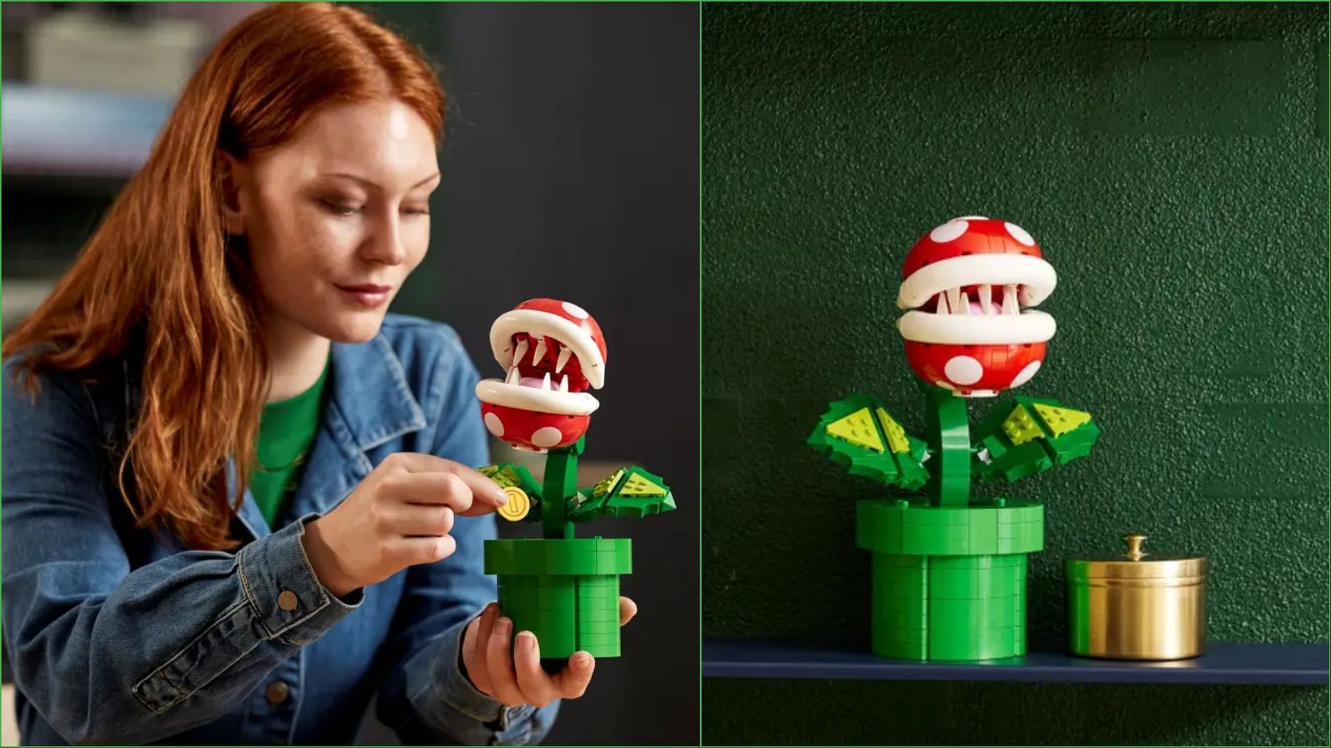 LEGO unveils its new Super Mario&trade; Piranha Plant set (Image via LEGO)