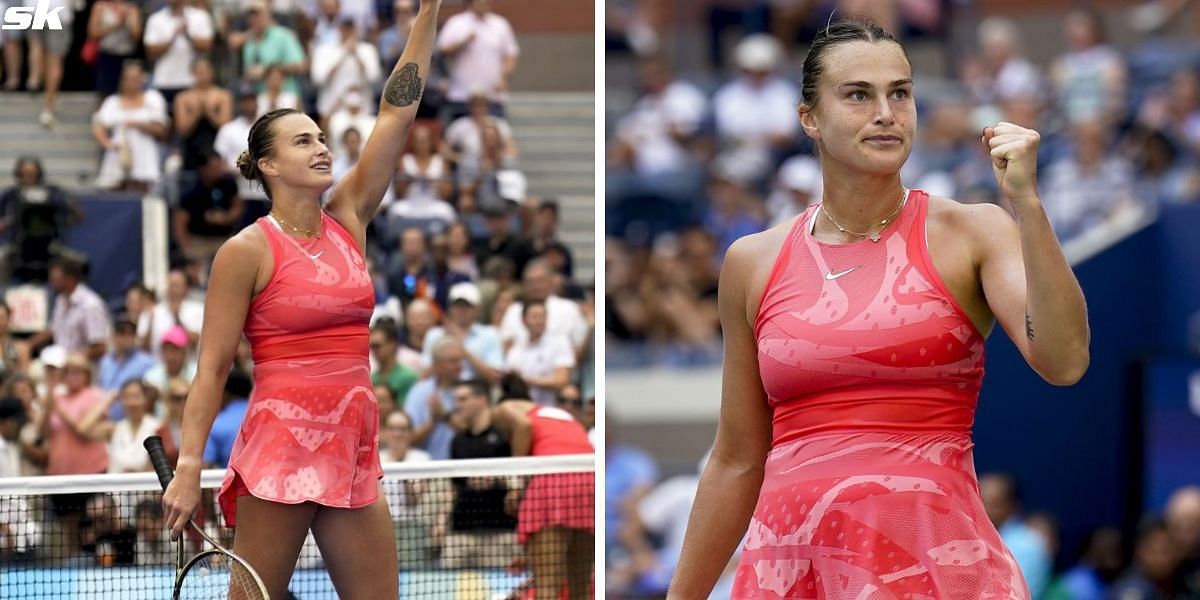 Aryna Sabalenka advanced to the US Open final