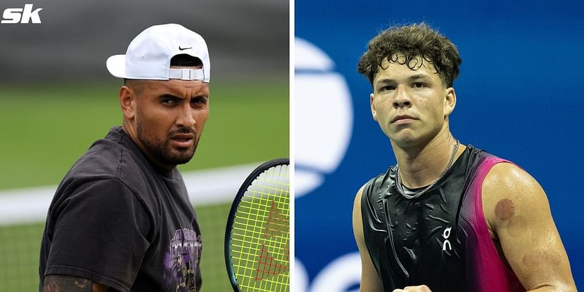 Nick Kyrgios prevê o potencial sucesso de Ben Shelton em 2024 e