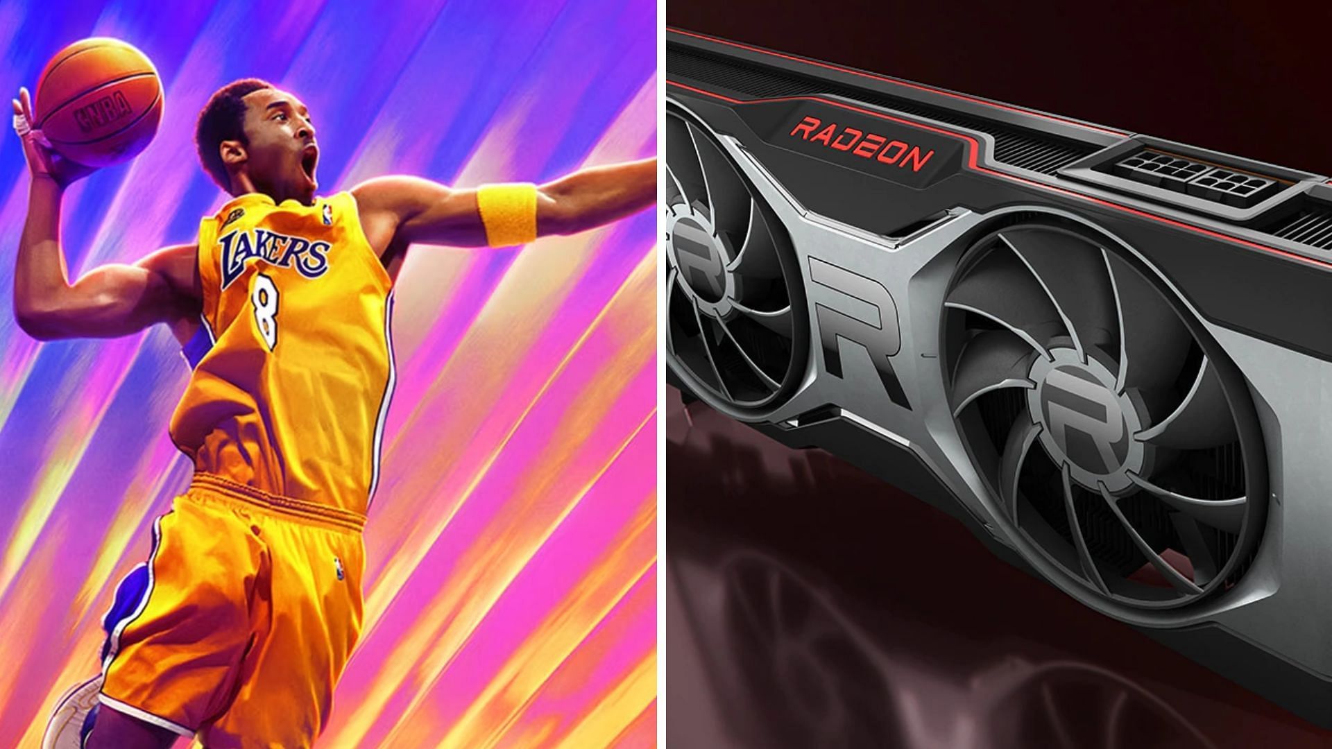 The AMD RX 6700 XT and RX 6750 XT are powerful GPUs for playing NBA 2K24 (Image via AMD and 2K Games)