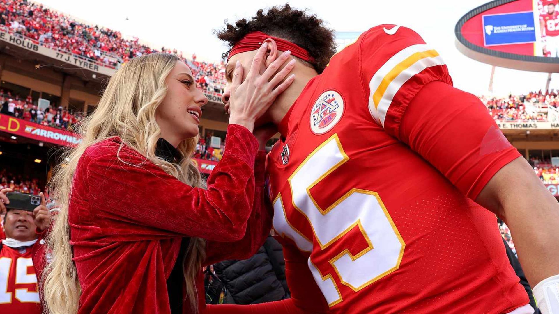 Brittany Mahomes attends her husband