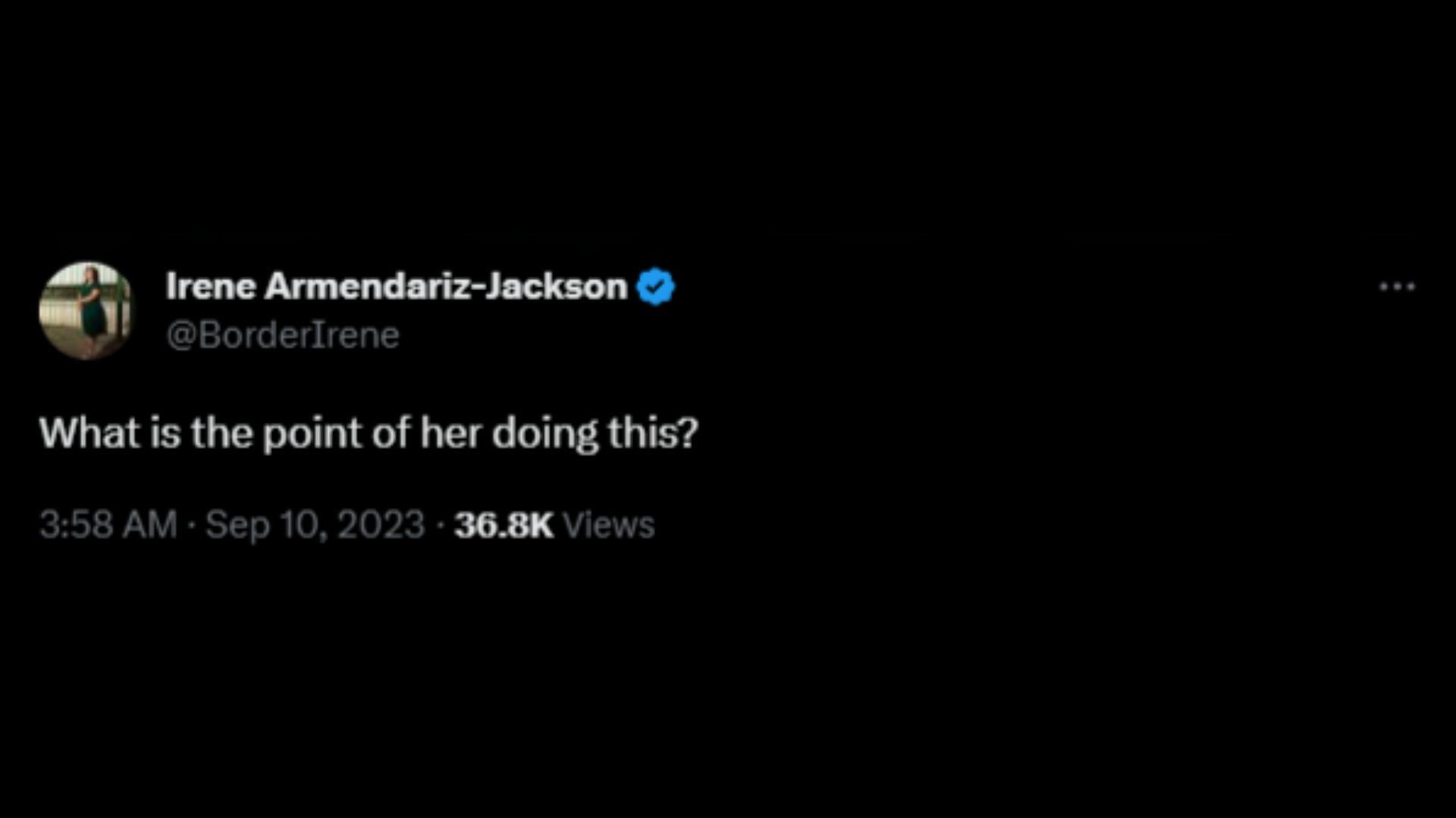 Screenshot of an X user remarking on Harris&#039; viral video of dancing at the White House&#039;s 50th celebration of Hip-Hop. (Photo via @JoeyMannarinoUS/X)