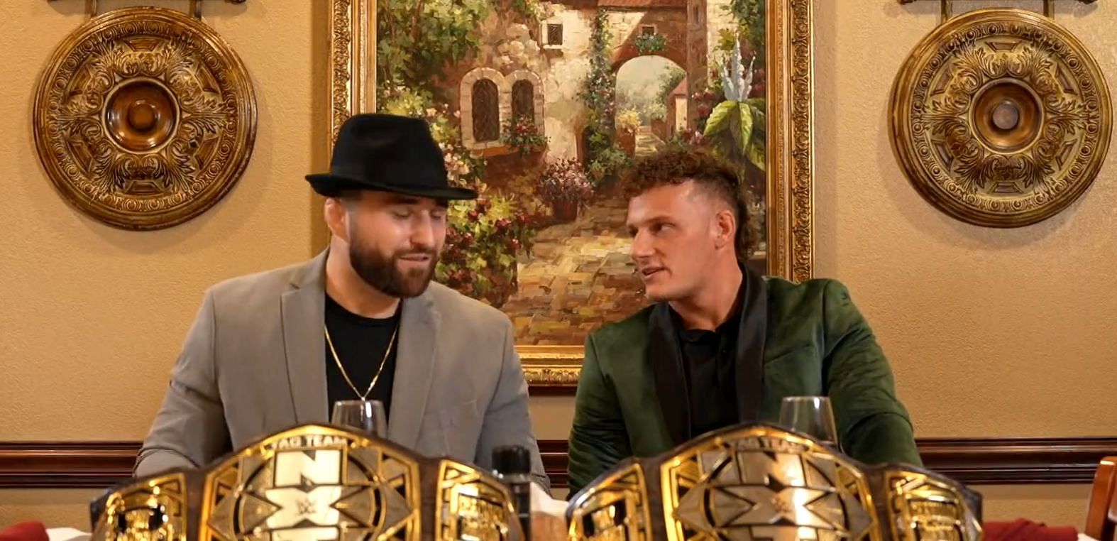 Hopefully, the pasta will keep D'Angelo's opponents stuffed at No Mercy.