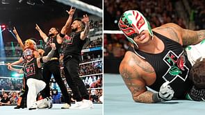 "In the moment sometimes you get heated up" - Rey Mysterio hints at internal rivalry in the LWO
