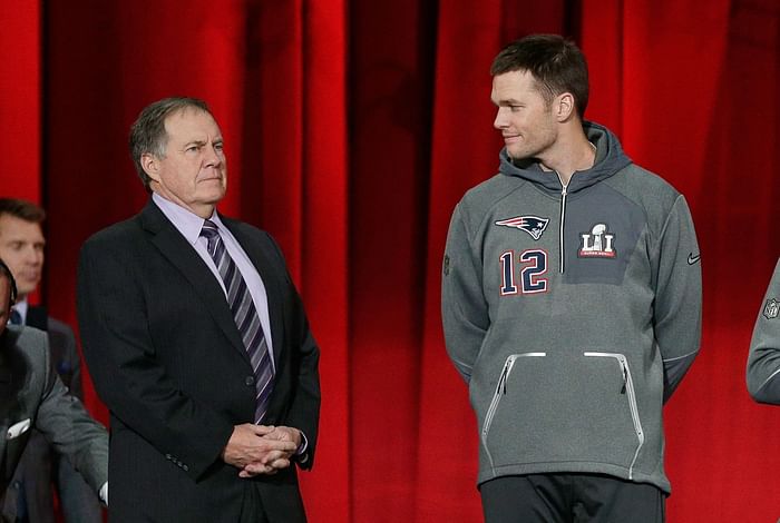 He's wearing the wrong clothes': Brady gear remains at Patriots