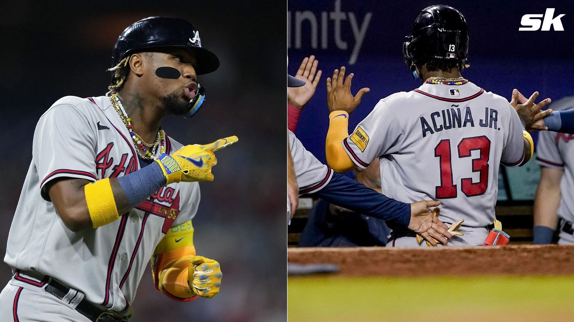 Braves star Ronald Acuna Jr. makes history by hitting 40 home runs with ...