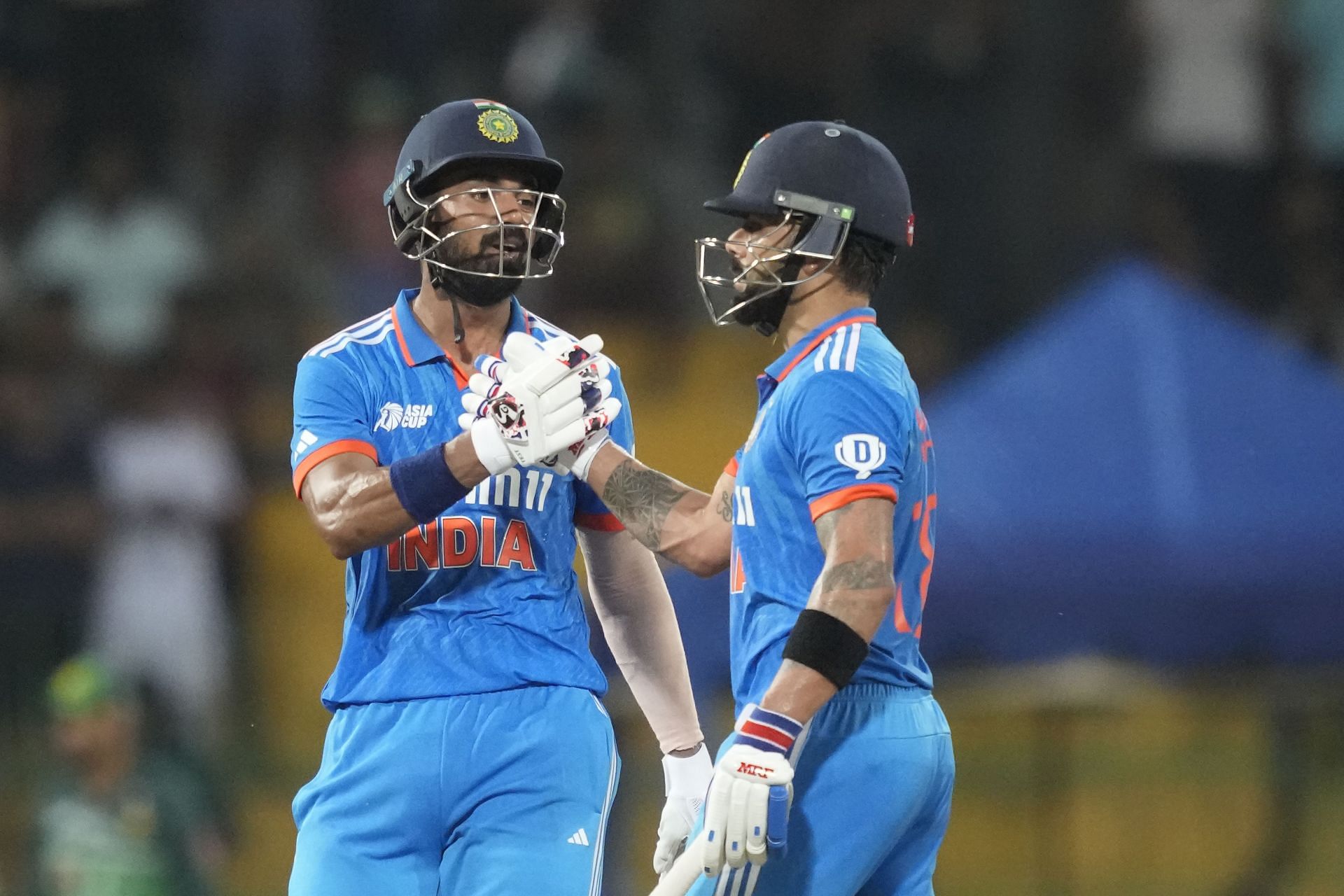 KL Rahul and Virat Kohli strung together an unbroken 233-run third-wicket partnership. [P/C: AP]