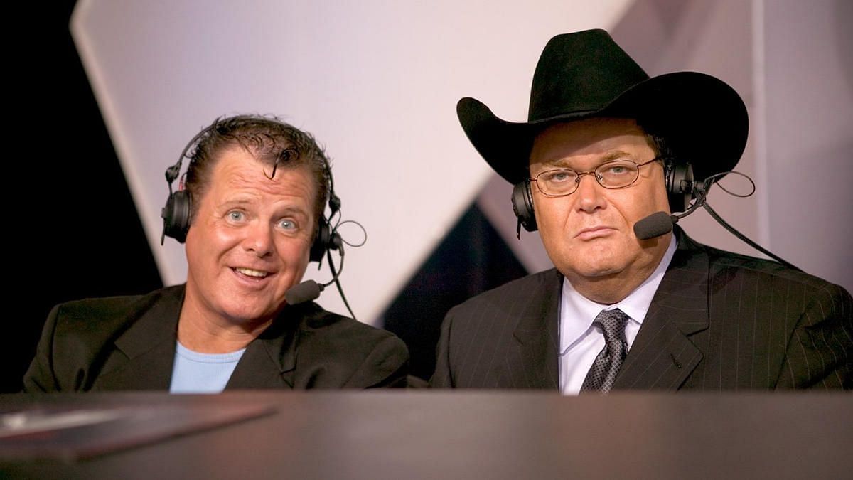 Jerry Lawler (left) and Jim Ross (right)