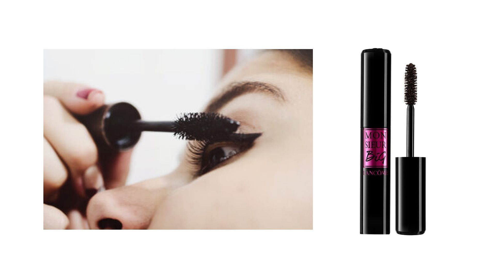 Get those biggest and blackest eyelashes with Lanc&ocirc;me Monsieur Big Mascara. (Image via Sportskeeda)