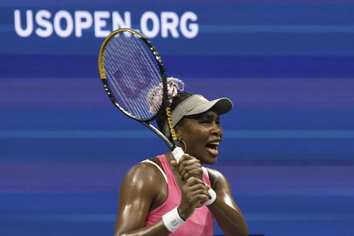 Williams at the US Open.