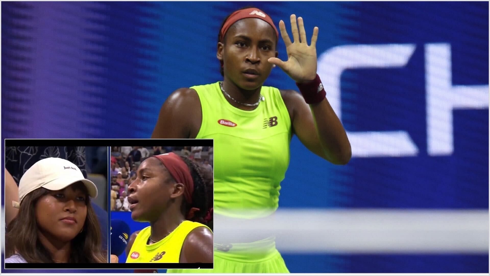 Tennis fans are unahppy with Pam Shriver for taking away the spotlight from Coco Gauff in her post-match interview.