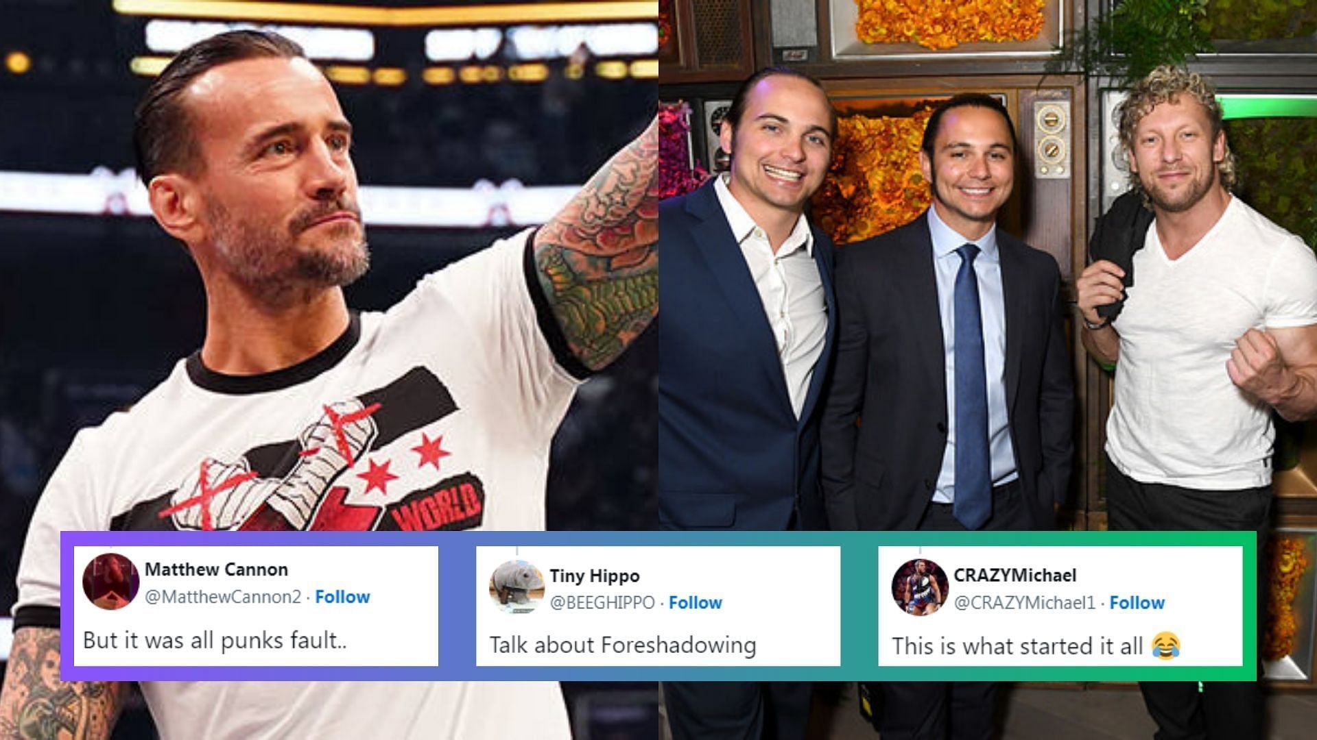 CM Punk was recently fired from AEW.