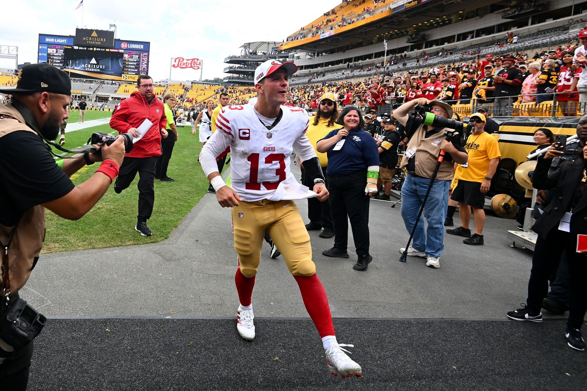 Brock Purdy of the San Francisco 49ers