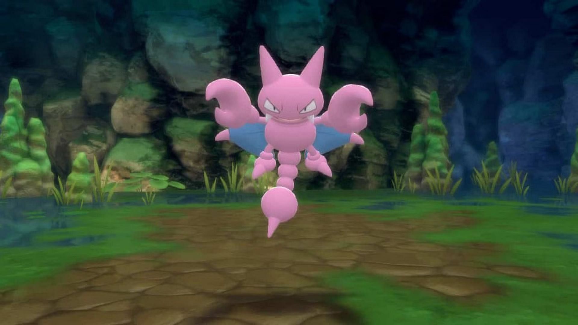 Gligar, as seen in the main series. (Image via The Pokemon Company)