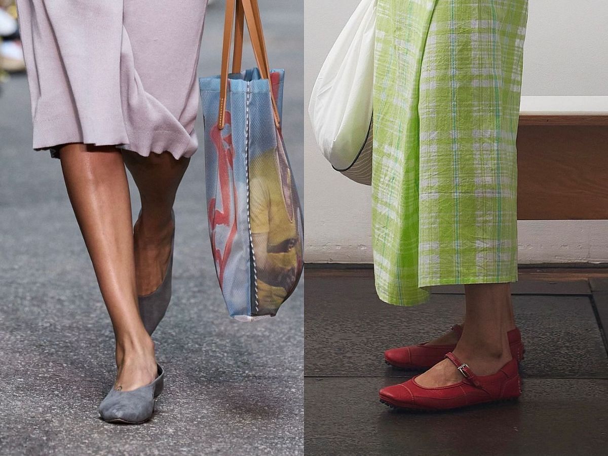 The ballet flats Tiktok trend for Fall 2023 receives mixed