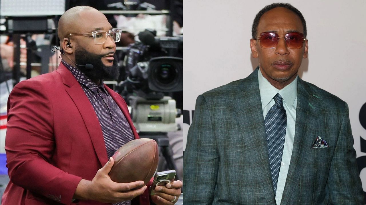 Marcus Spears and Stephen A. Smith