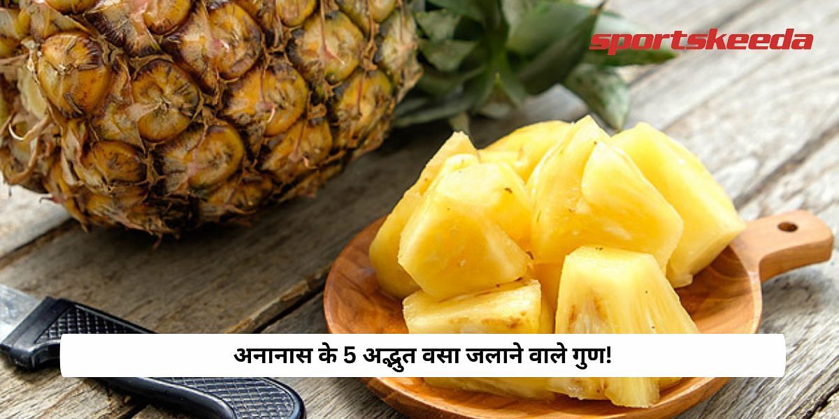 5 Amazing Fat Burning Properties Of Pineapple!