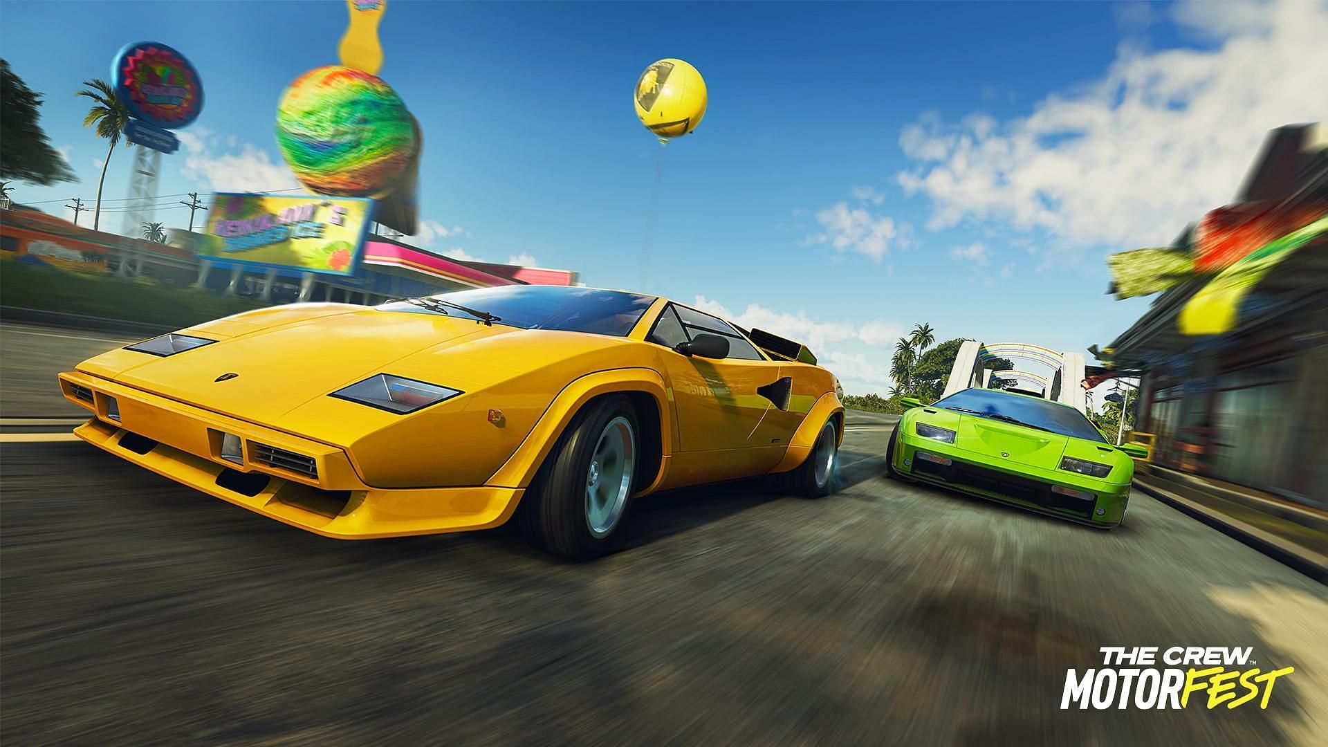 Lamborghinis have a dedicated playlist in The Crew Motorfest (Image via Ubisoft)