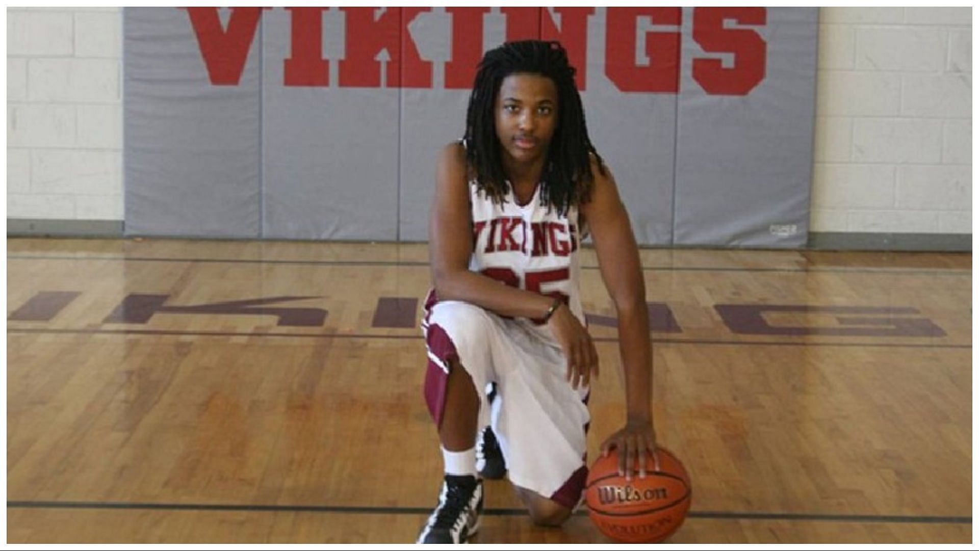 Kendrick Johnson was found dead at his school gym, (Image via @GuthrieDavis/Twitter) 