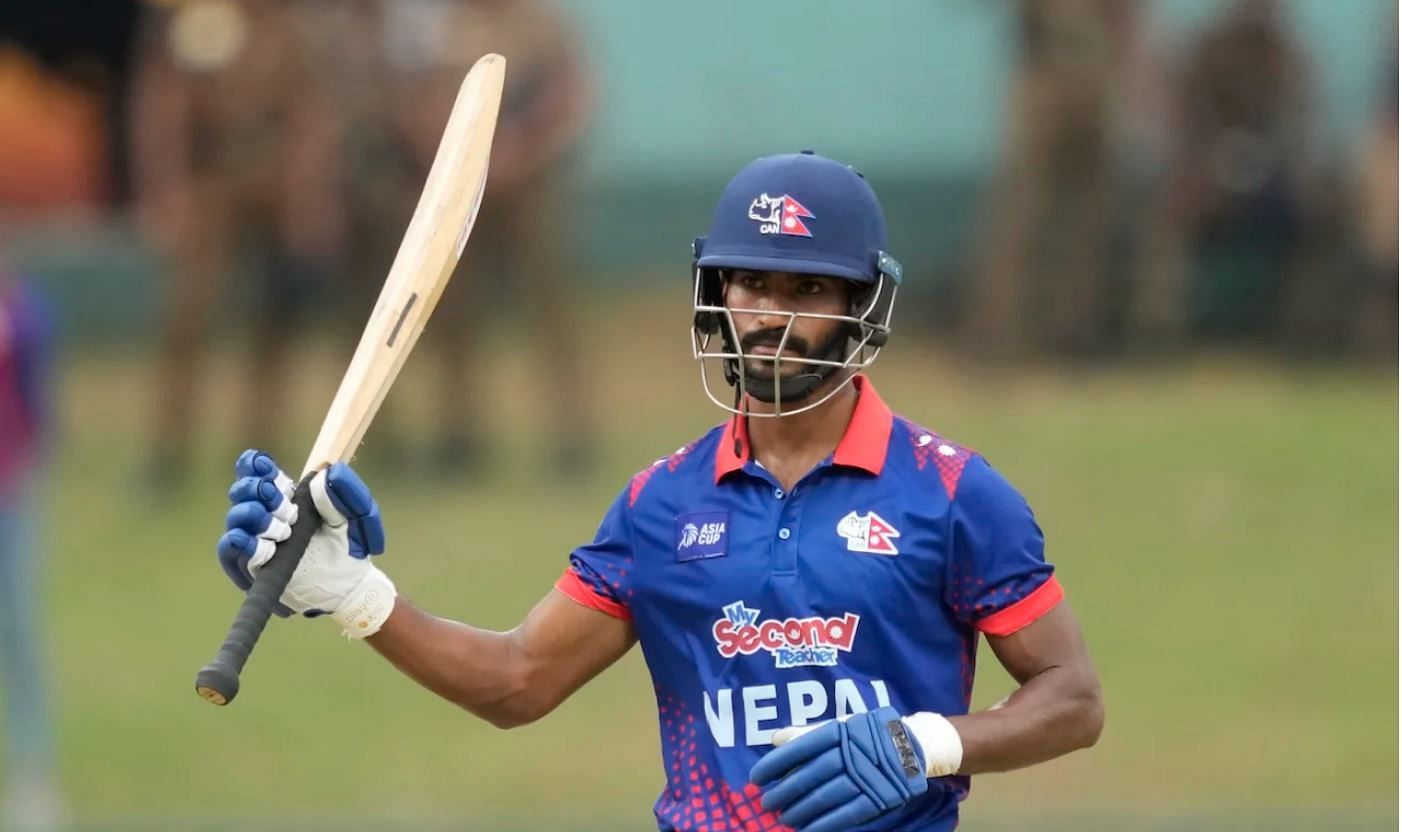 नेपाल की टीम ने पहले बल्लेबाजी करते हुए 230 रन बनाये 