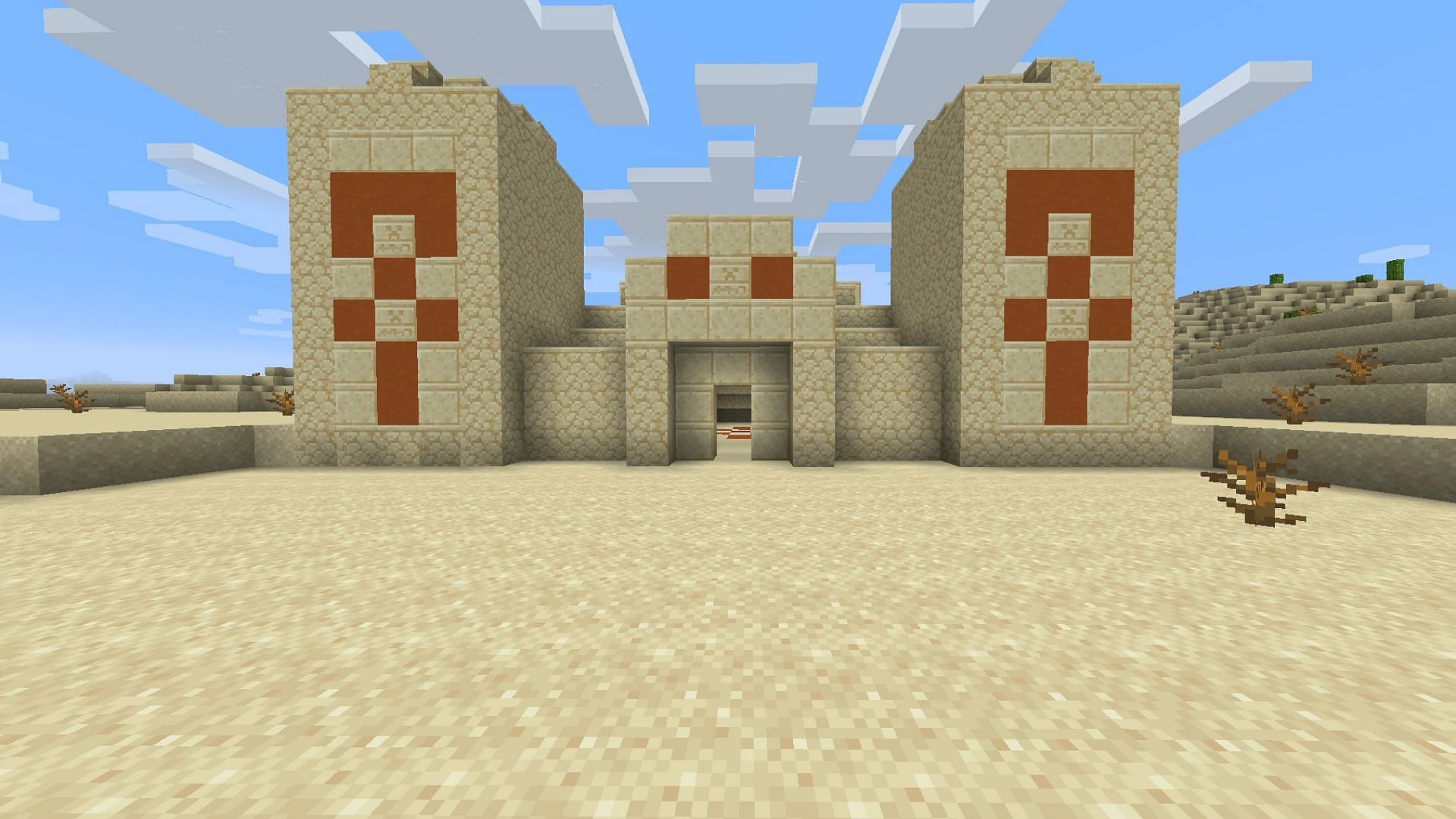 Desert Temples are among the most popular structures in Minecraft (Image via Mojang Studios)