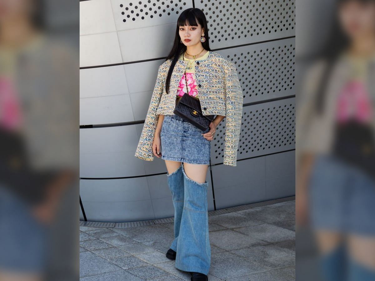 Rio Komori in denim ( Image via Getty)