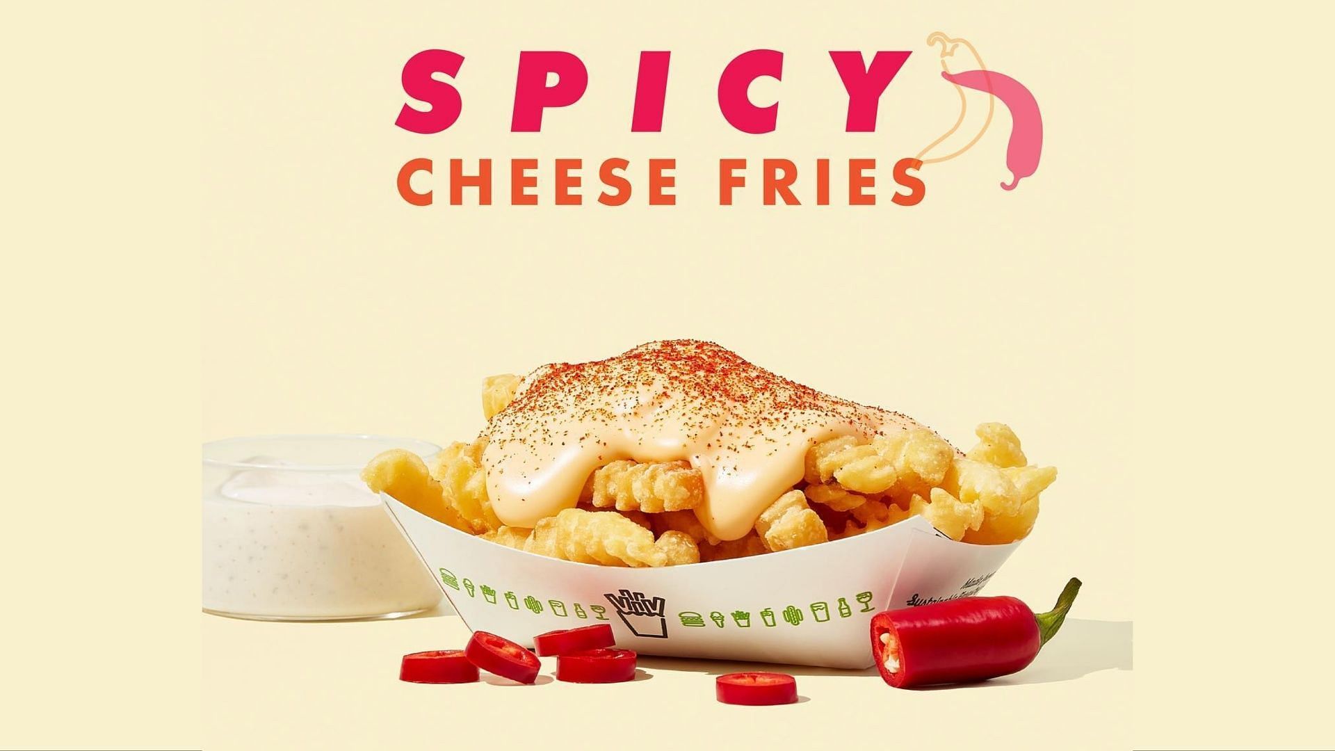 New Spicy Cheese Fries with Ranch Sauce (Image via Shake Shack)