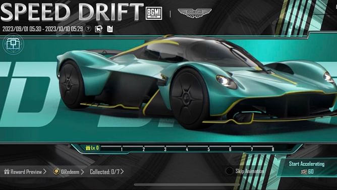 BGMI x Aston Martin collab event: All rewards, redemption process, and more