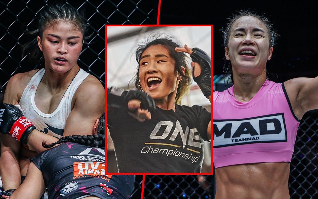 Stamp Fairtex, Angela Lee, Ham Seo Hee | Image courtesy of ONE