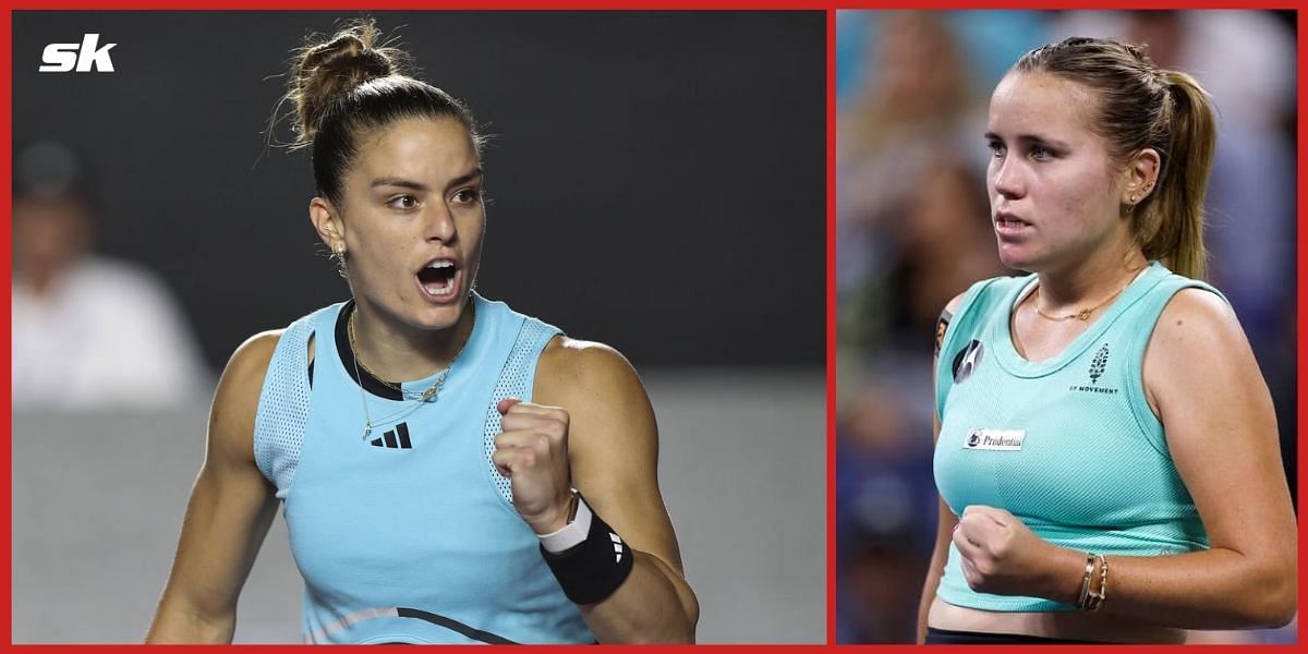 Maria Sakkari and Sofia Kenin made significant gains in the rankings.
