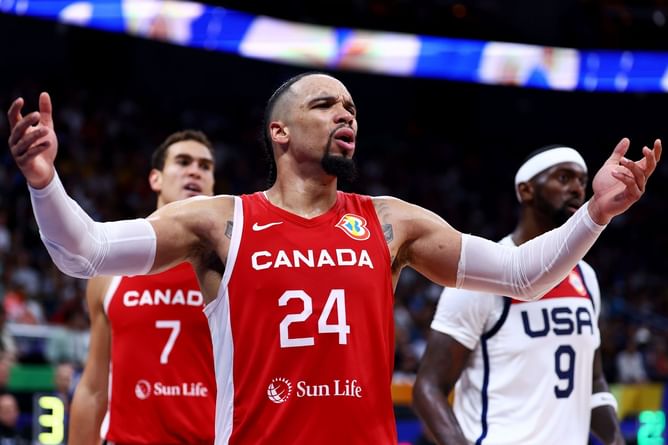 “It's just like Kobe Bryant” – Dillon Brooks doubles down on his 'Villain' role after Canada crushes USA for bronze medal at 2023 FIBA World Cup