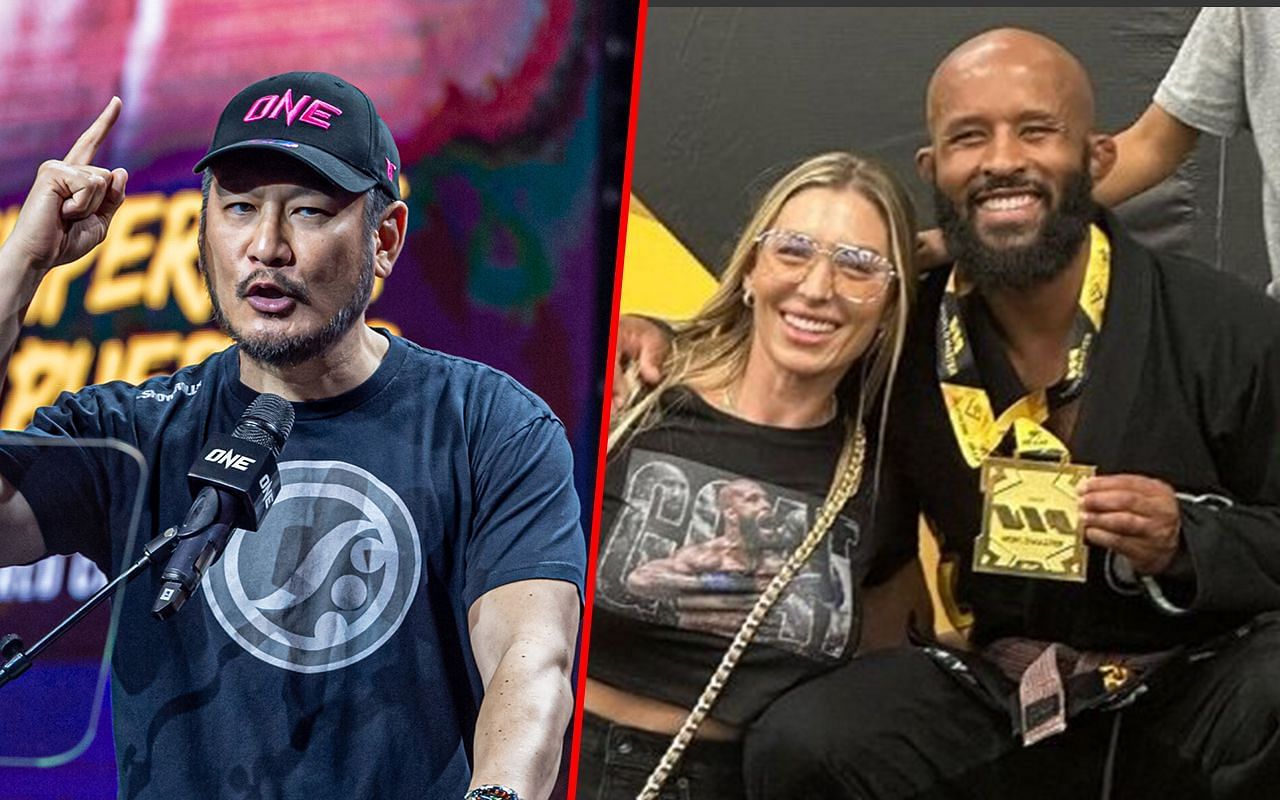 Chatri Sityodtong (Left) knew Demetrious Johnson (Right) would thrive at IBJJF Masters
