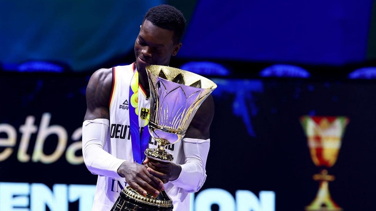 Dennis Schroder led Germany to the 2023 FIBA World Cup championship.