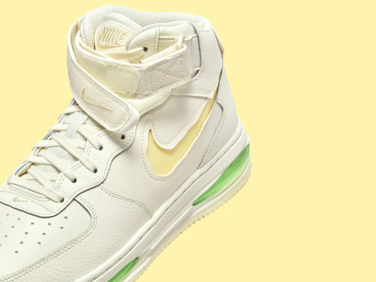 Here&#039;s a closer look at the uppers of the shoe (Image via Nike)