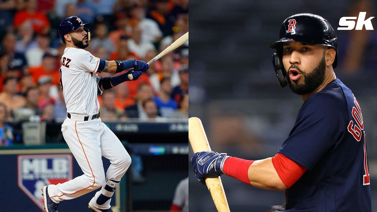 Which Astros players have also played for the Red Sox? MLB Immaculate Grid  Answers September 19
