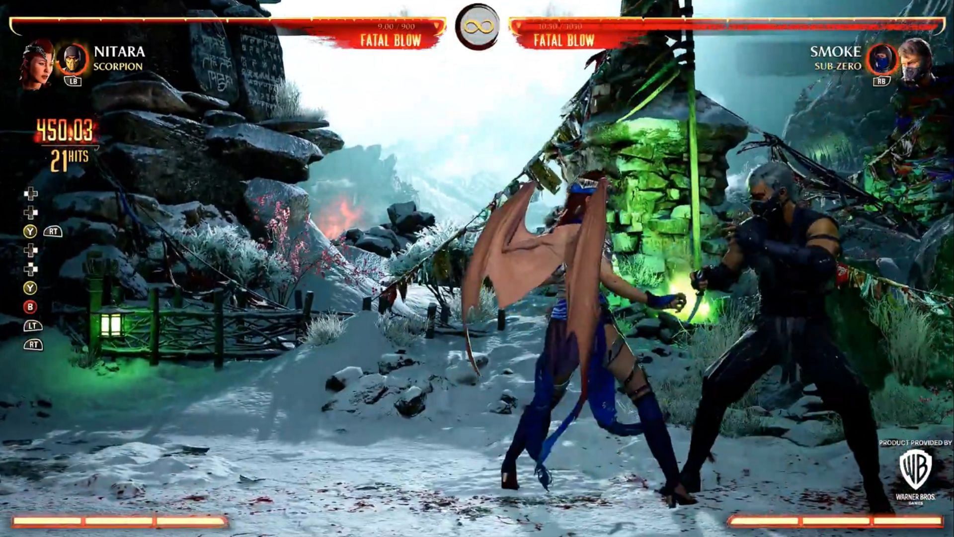 Mortal Kombat 1992 Scorpion Fatality Arcade Screenshot