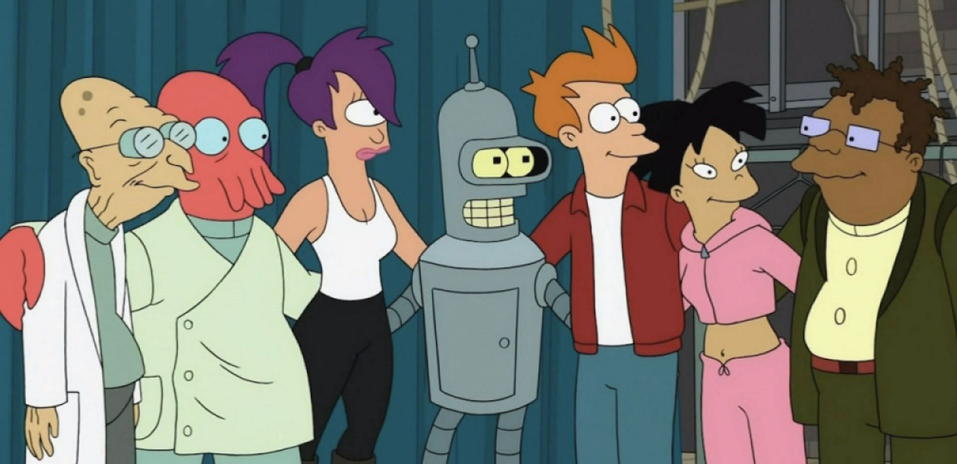 Futurama cast (Image via Hulu)