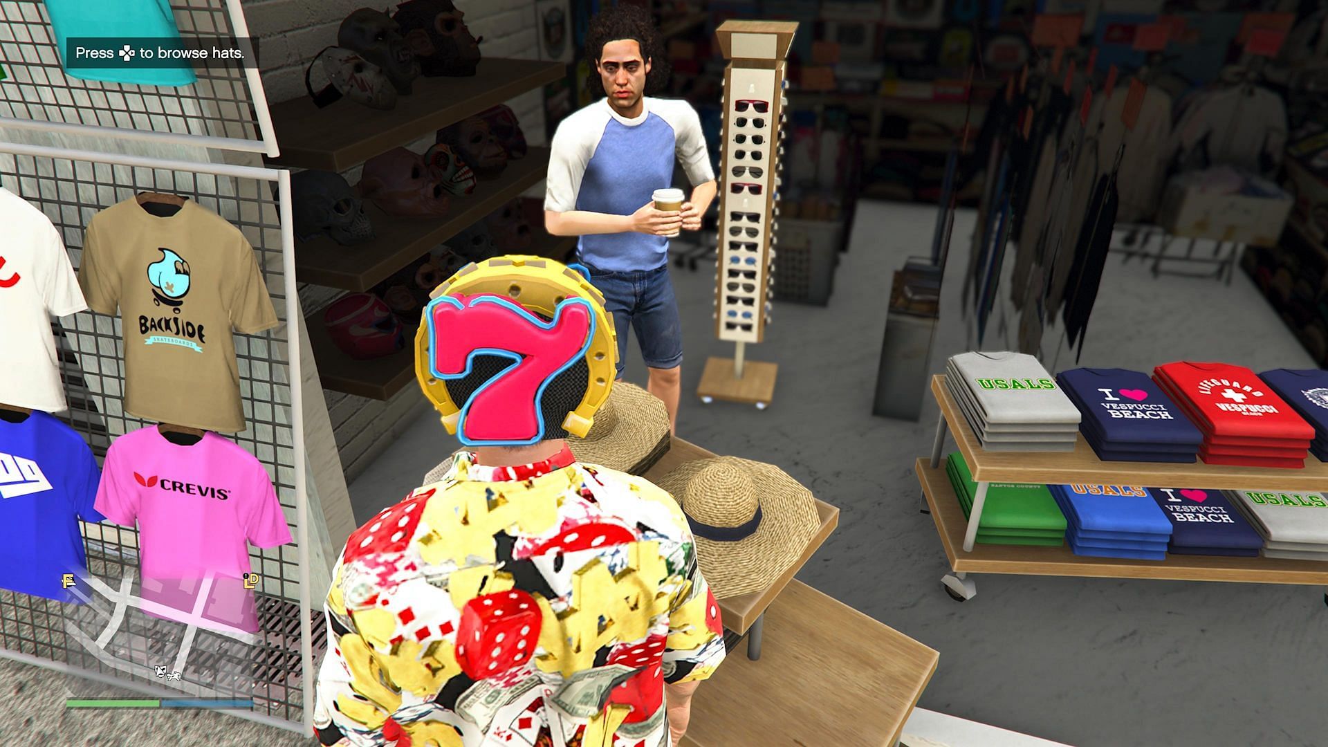 You can also get some helmets here (Image via Rockstar Games)