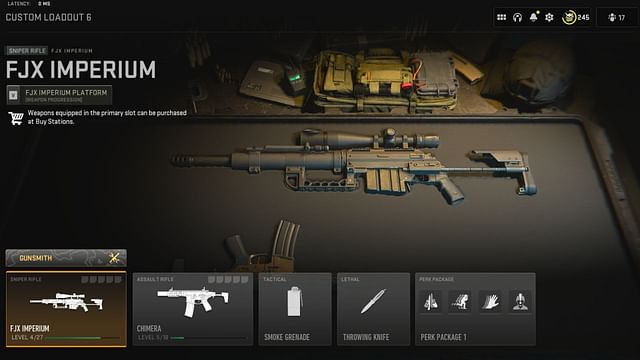 Best loadout for Sniper playstyle in Warzone 2 Season 5 Reloaded