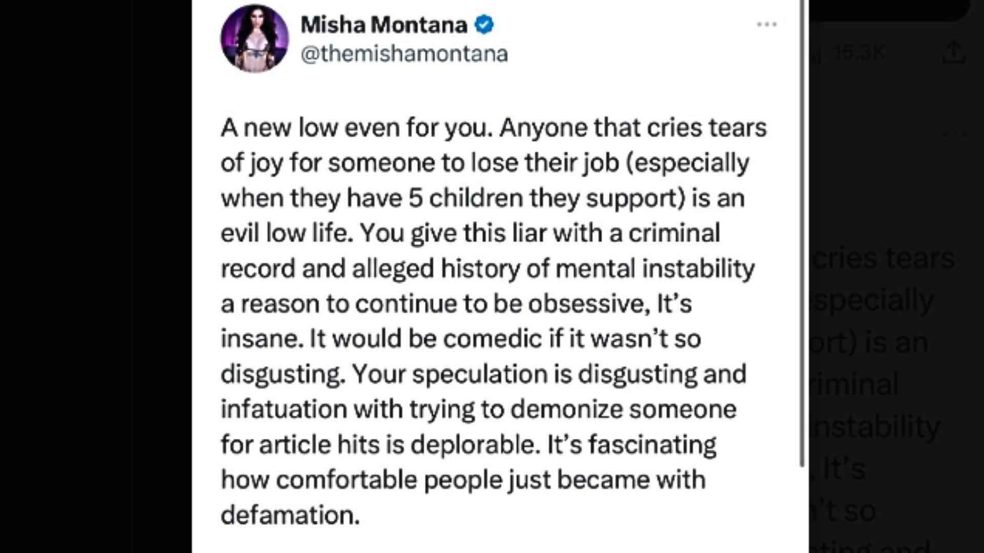Misha Montana reacts to Daniella Petrow&#039;s controversial video being publicized by the media