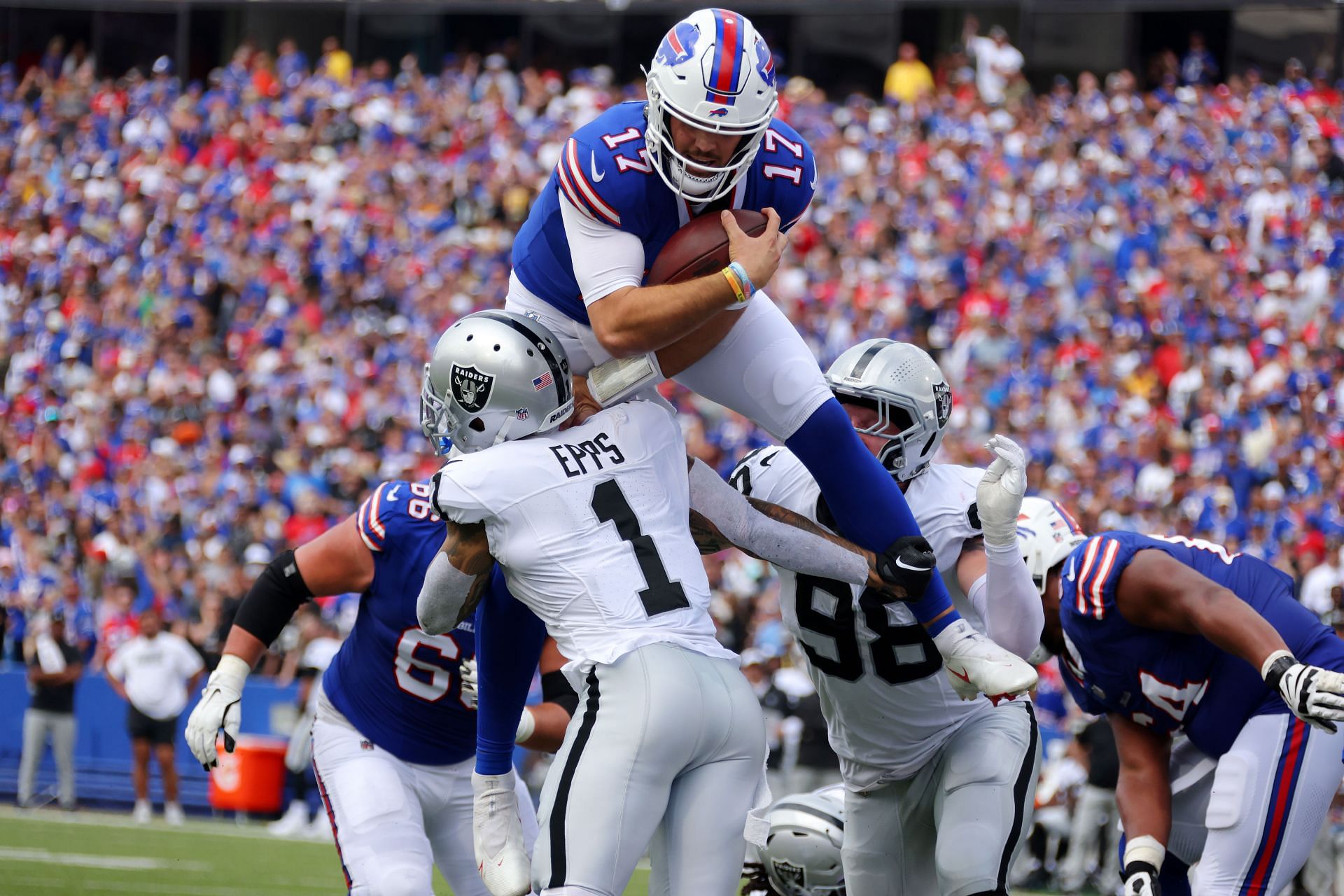 Josh Allen vs. Jimmy Garoppolo in Week 2