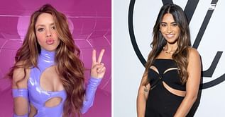 Lionel Messi’s wife Antonela Roccuzzo sends message as Shakira flaunts her stylish custom-made Versace dress