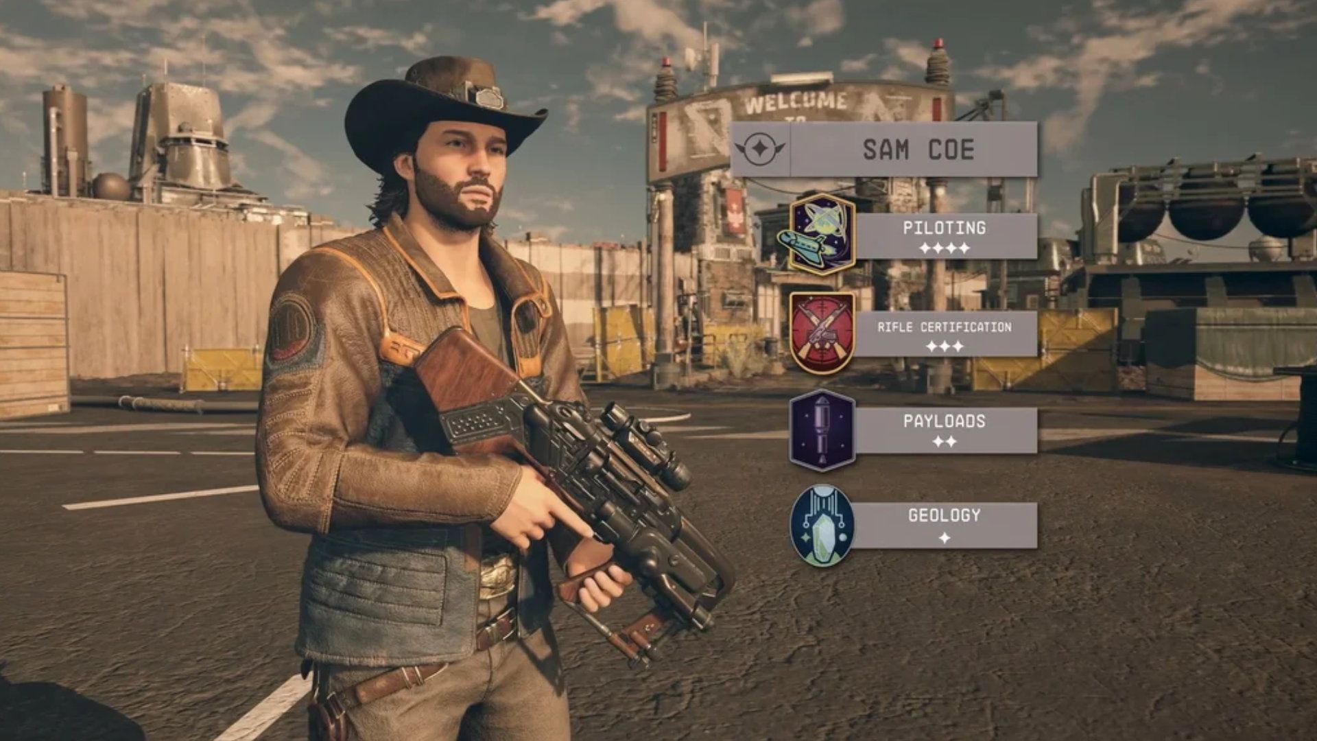 Sam Coe is one of the best choices for crew members (Image via Bethesda)