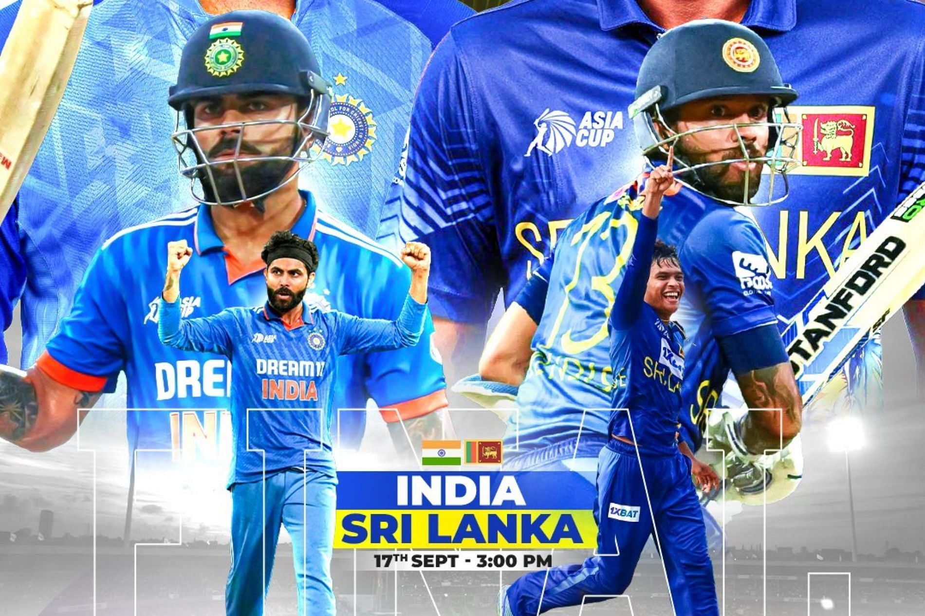 India vs Sri Lanka, Asia Cup 2023 Final Toss result and playing 11s for todays match, umpires list and pitch report
