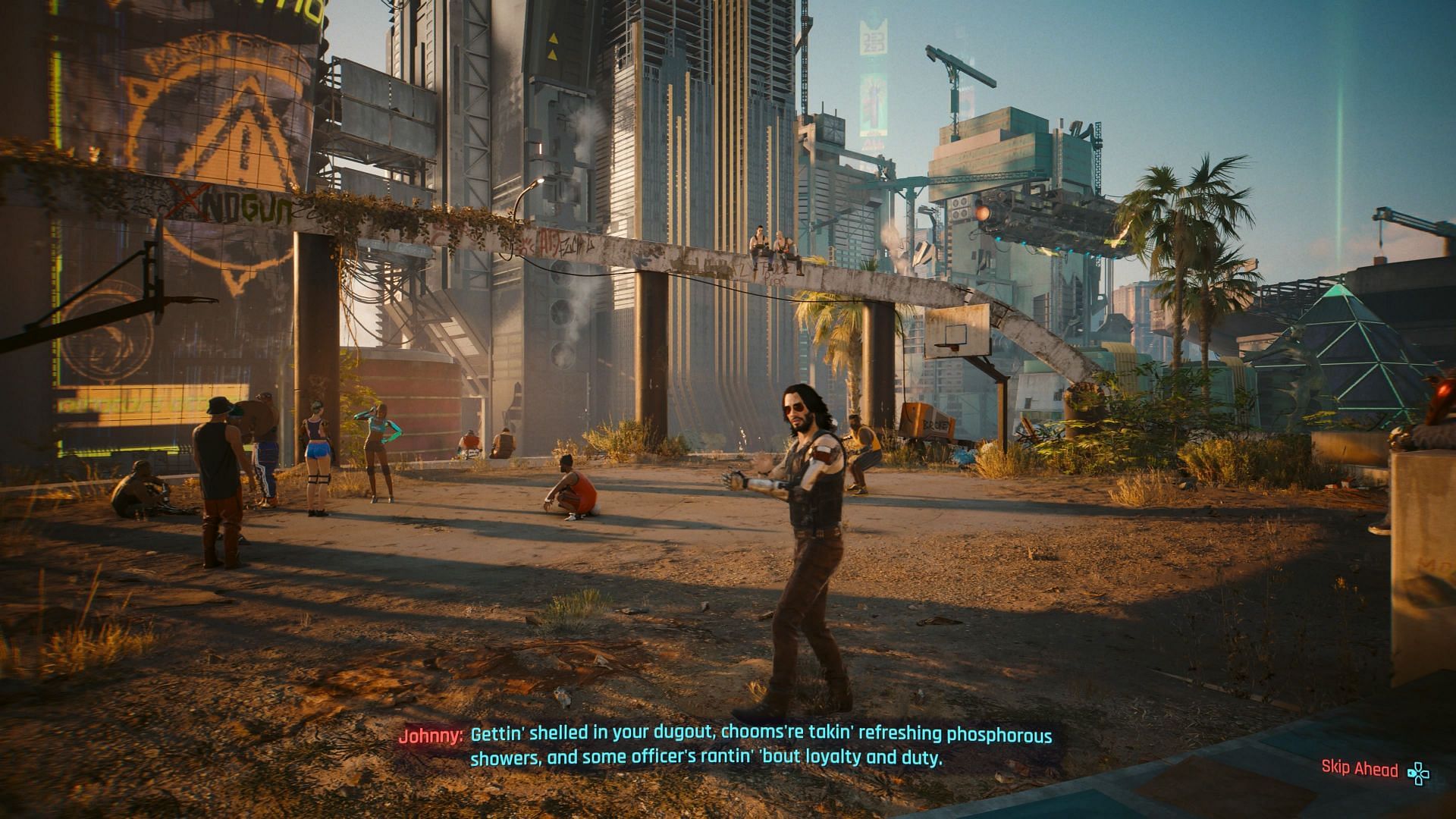 The world of Phantom Liberty (Image via Cyberpunk 2077)