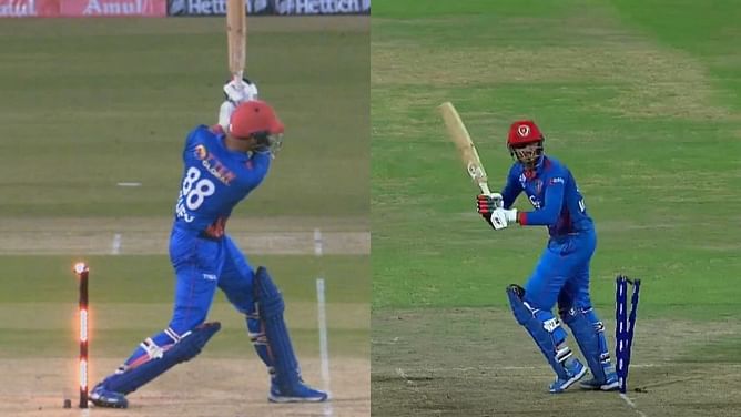 Asia Cup 2023 : अफगानिस्तान के बल्लेबाज के नाम हुआ शर्मनाक रिकॉर्ड, लगातार हिट-विकेट होने वाले पहले खिलाड़ी बने