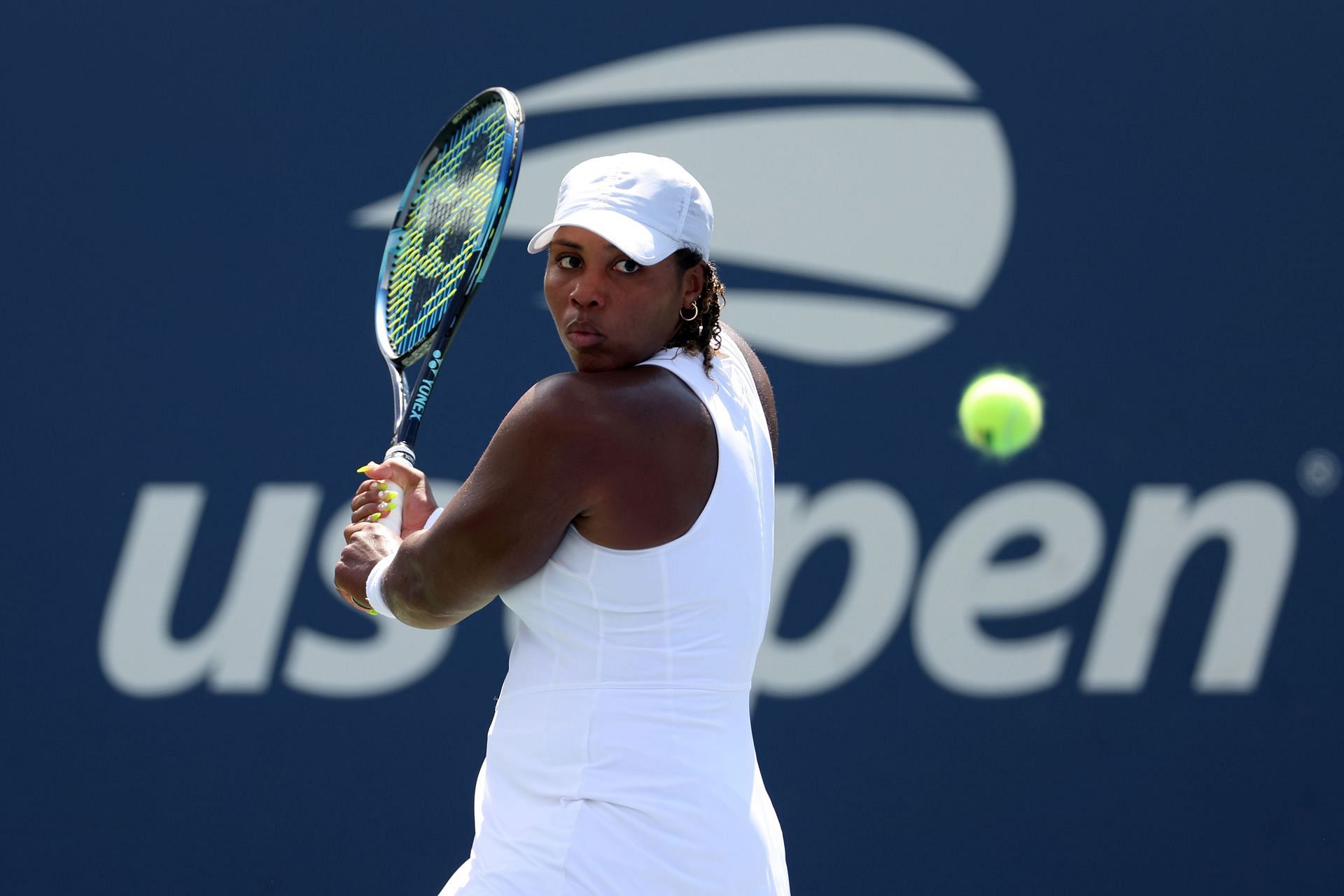 Taylor Townsend at the 2023 US Open.