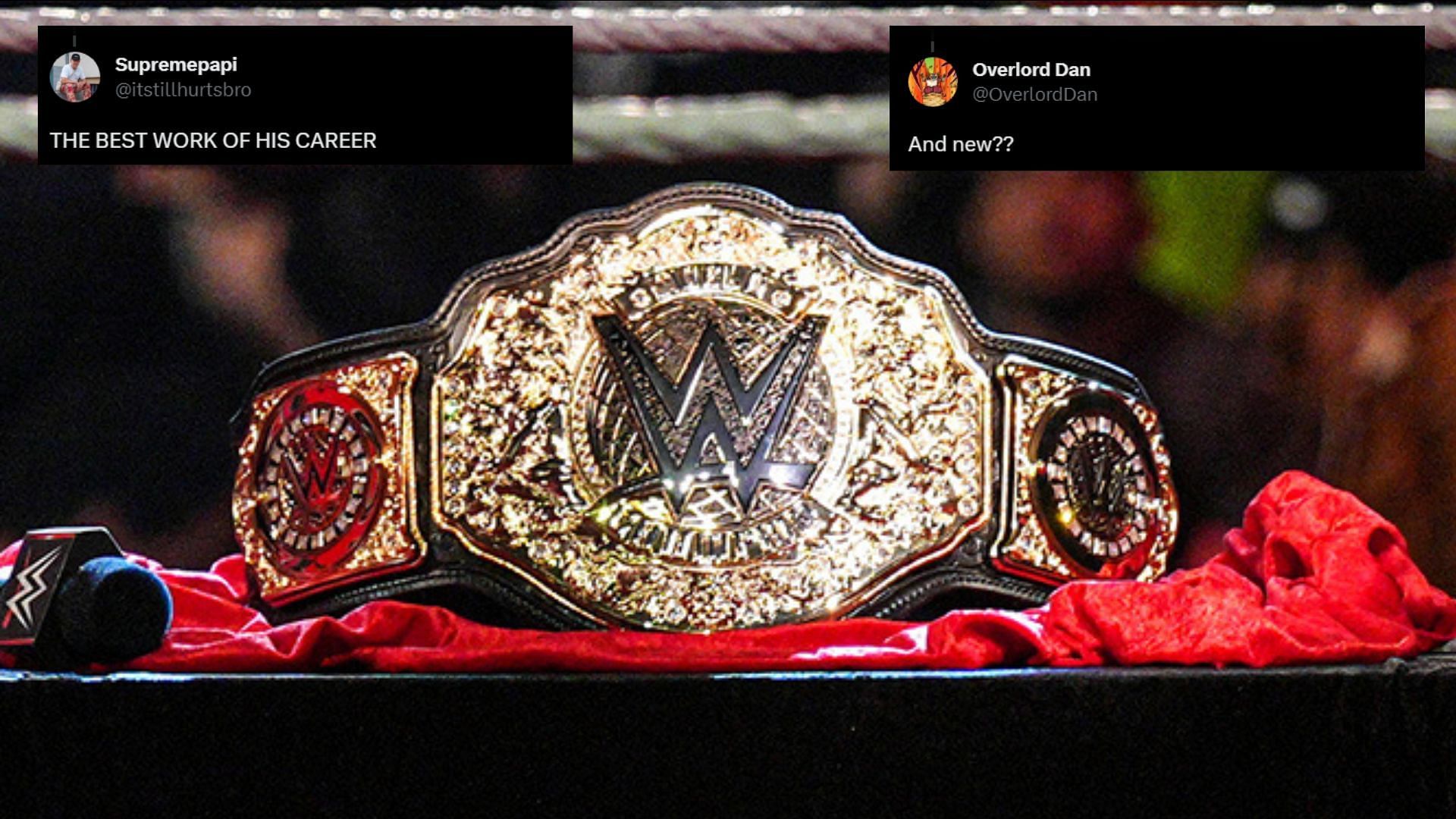 The World Heavyweight Championship is one of the top prizes in WWE
