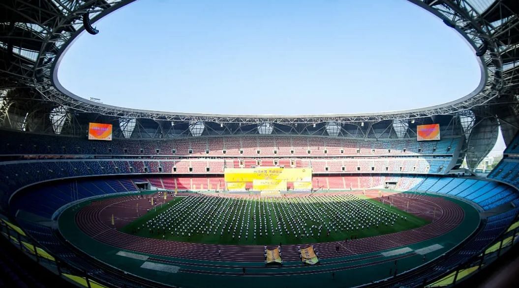 Hangzhou Olympic Sports Centre Stadium (Image via Asian Games 2023 Facebook page)